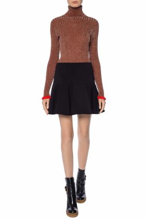 Ruffled turtleneck top, zdjęcie 2 Ruffled turtleneck top od Chloe